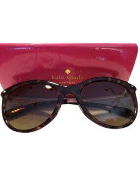 Kate Spade Amanda Tortoise Shell Cat Eye Sunglasses